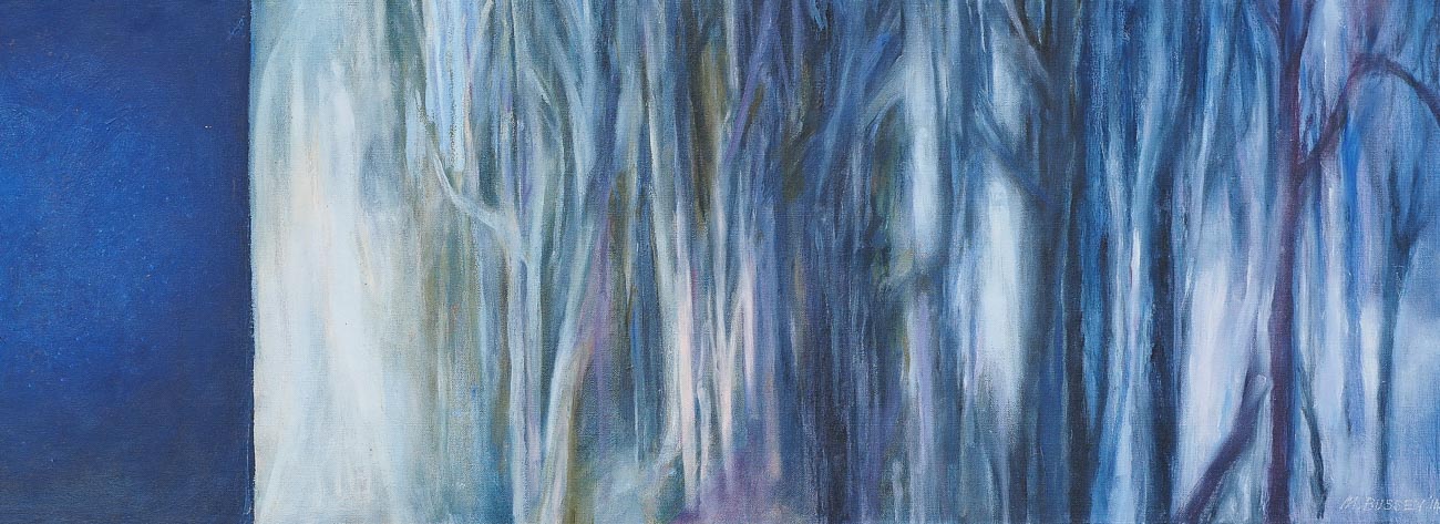 Oil on canvas Marjorie Bussey